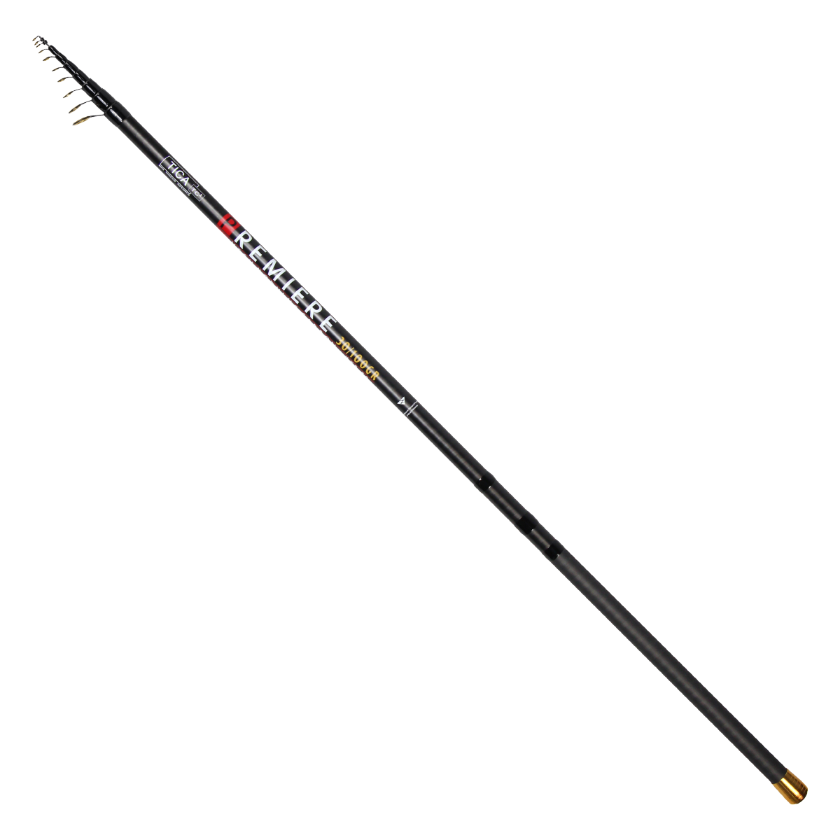 Болонська вудилище Tica Premiere bolo 4.80м 30-100гр, вудилище з / к для бокового кивку, фото 1