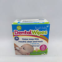 Brush-Baby DentalWipes детские зубные салфетки 28 шт.