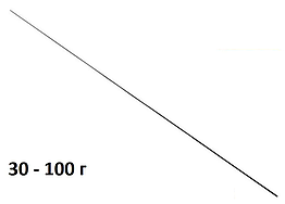 1-е коліно 50-100г 5.0м (вершинка)