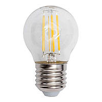 Лампочка LED SIRIUSSTAR filament clear 4402 6W (G45-4200K-E27)