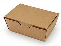 Коробка для нагетсов и суши Turkey крафт/крафт 16,5х10,5 см h5,8 см бумажное (013806К/25/100)