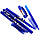 Ручка пиши-стирай синяя 0,5 мм The BEST увеличенный объем чернил 1:8 Aodemei 3807, фото 3