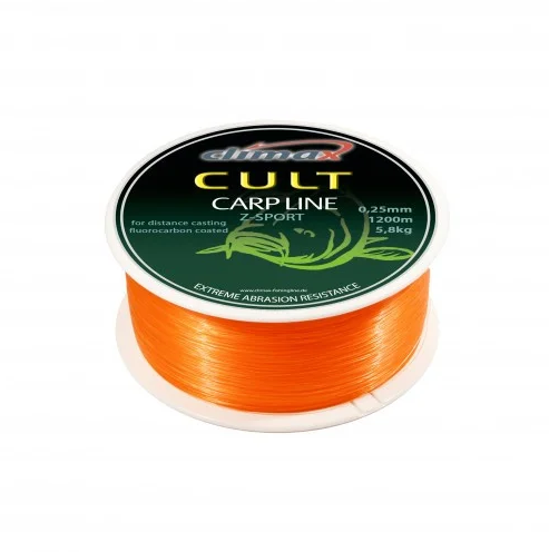 Волосінь Climax Cult Carp Line Z-Sport 0,28мм 6,8кг (1000м) (помаранчева)