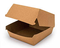 Коробка для бургера Turkey крафт/крафт 11,5х11,5 см h7 см бумажное (013897К/100)