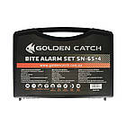 Набір сигналізаторів на коропа Golden Catch SN-65*4, коропові сигналізатори, фото 7