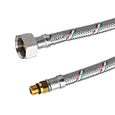 Шланг для змішувача Parigi Parinox 1/2"xM10 (0,8 м) коротка голка (Італія) 60235, фото 3