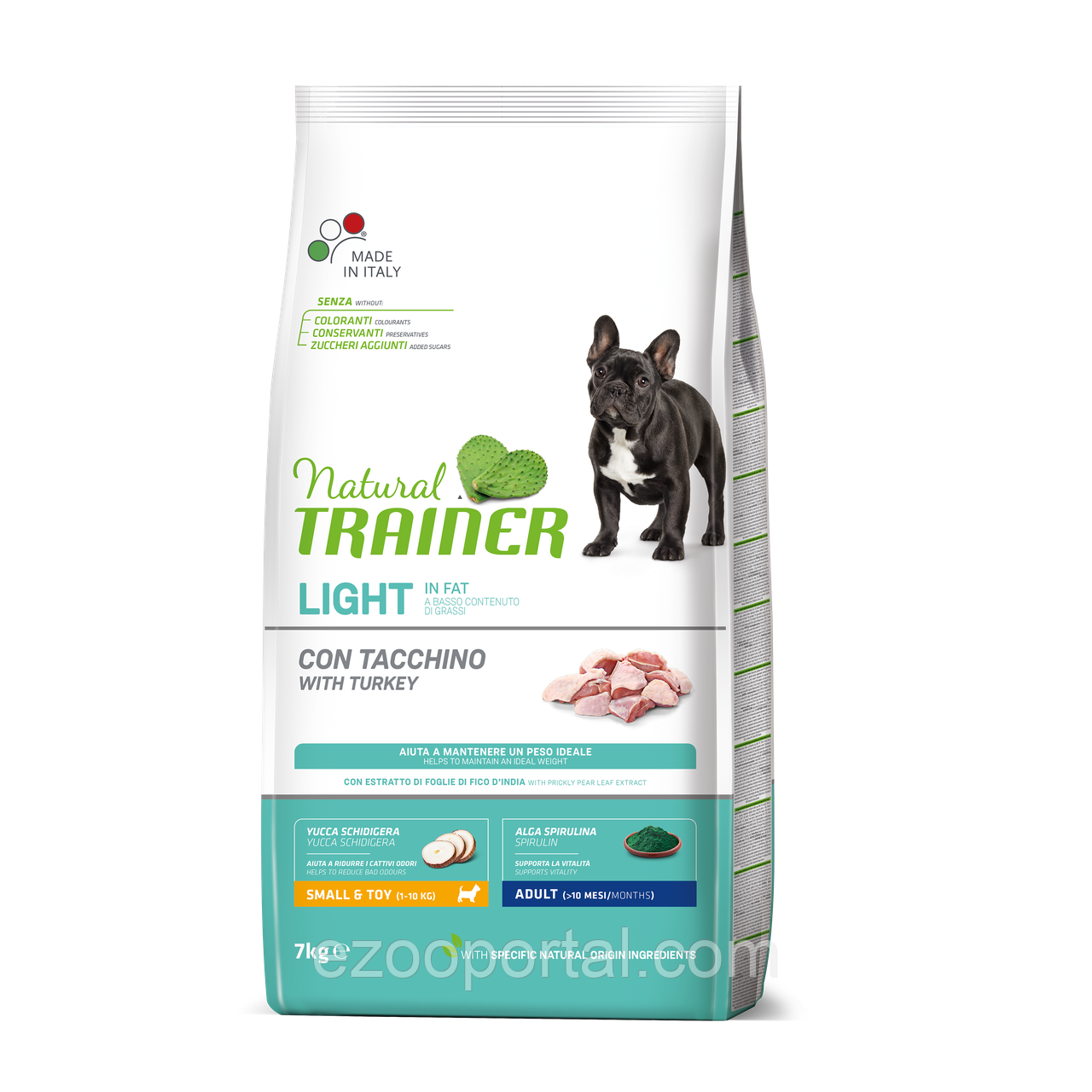 Сухий корм для собак дрібних порід низькокалорійний Trainer Trainer Natural Light in Fat Mini Adult 7кг