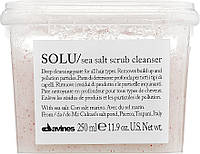 Скраб для кожи головы с морской солью Davines Solu Sea Salt Scrub Cleanser 250 мл