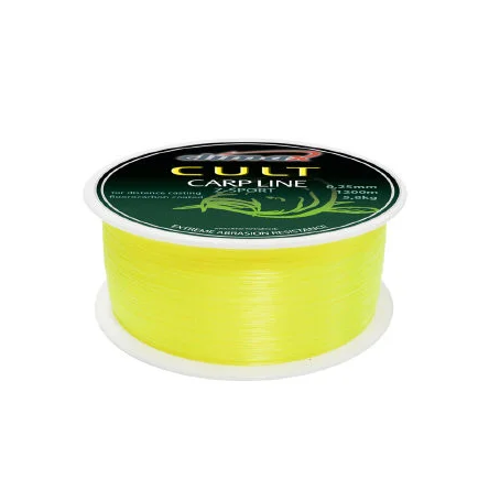 Волосінь Climax Cult Carp Line Z-Sport 0,22мм 4,4кг (1300м) (жовта), фото 1
