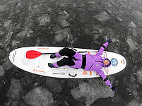 Сапборд Riverday SUP-n-GO 328х82х14 — пластикова дошка для САП серфінгу, жорсткий сап sup, фото 6