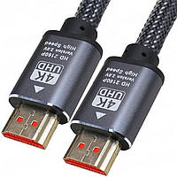 Шнур HDMI, штекер - штекер, version 2.0, 1м