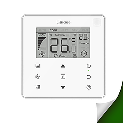 Настінний дротовий пульт-термостат Midea KJR-29B/BK-E