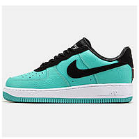 Мужские / женские кроссовки Nike Air Force 1 Low x Tiffany & Co тиффани кожаные кроссовки найк аир форс 1 лов