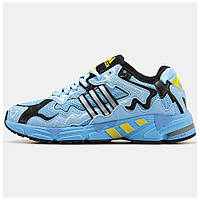 Мужские кроссовки Adidas Response x Bad Bunny Blue Black Yellow кожаные кроссовки адидас респонс бэд банни бед