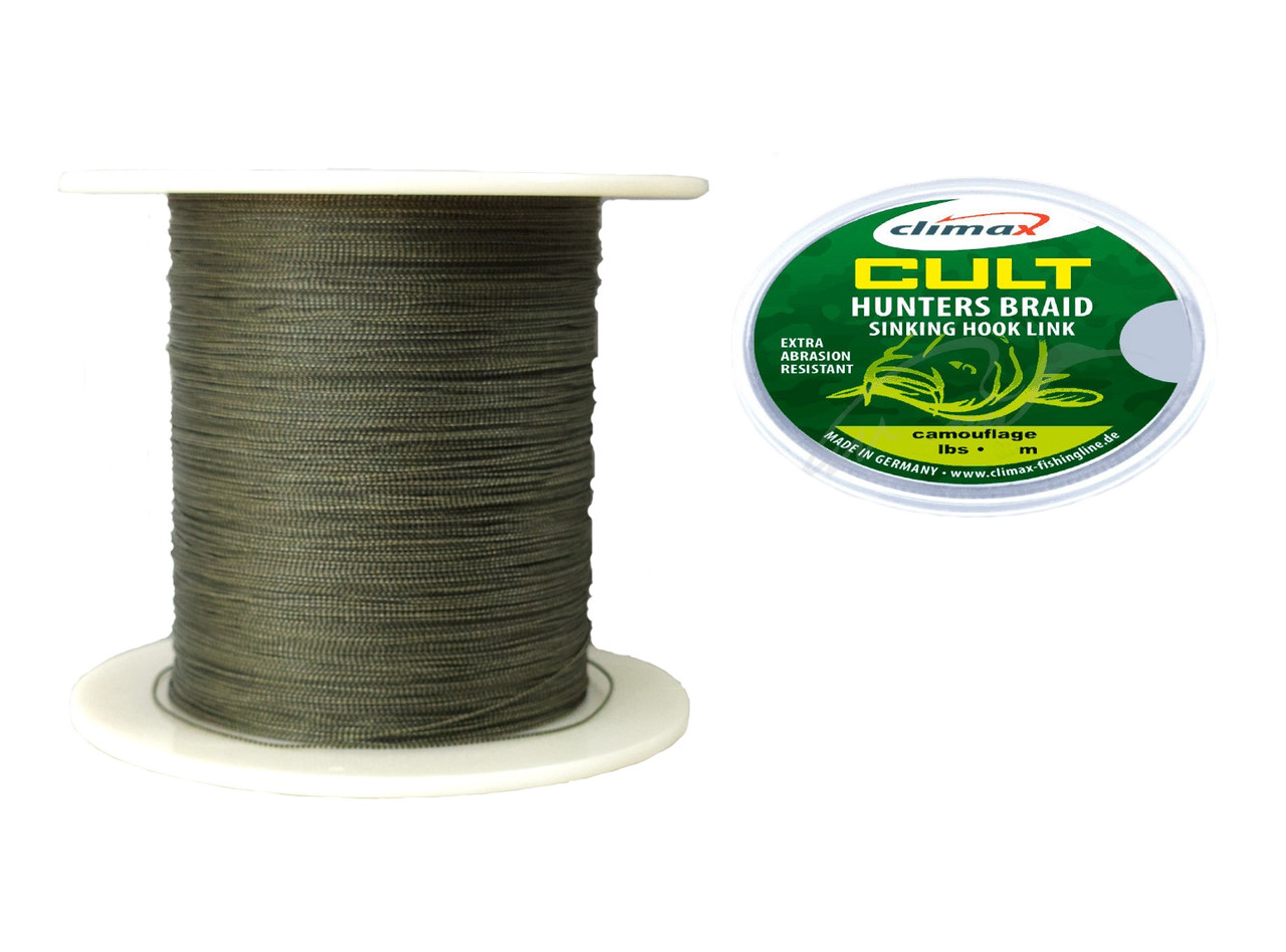 Повідковий матеріал Climax Cult Hunters Braid 45lbs (ціна за 1 метр, камуфляж), фото 1