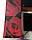 Вінілова наклейка на стіл Червоні троянди 01 наклейки на столи меблі червоні квіти троянди бутони макро 600*1200 мм, фото 5