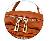 Рюкзак дівчина м'який штучний шкіра Модний новий фасон Міський рюкзак стильний тільки опт, фото 7