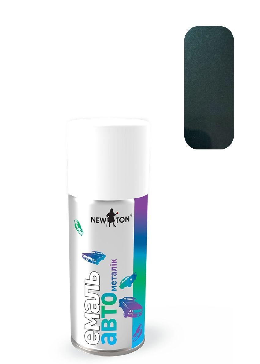 Емаль авто 42 U Блакитно-зелена акрилова металік аерозоль 150мл Newton