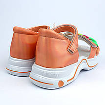 9945B Коралові босоніжки для дівчинки із закритою п'ятою тм Том.м, фото 4