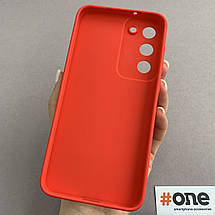 Чохол для Samsung Galaxy S23 Plus силіконовий із закритою камерою чохол на самсунг с23 плюс червоний w7n, фото 3