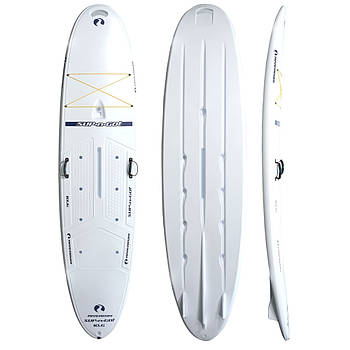 Сапборд Riverday SUP-n-GO 328х82х14 — пластикова дошка для САП серфінгу, жорсткий сап sup