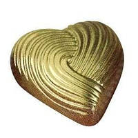 Форма для шоколада "Сердце" 34х33 мм Martellato MA1513
