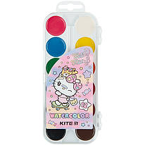 Фарби акварельні 12 кольорів Kite Hello Kitty HK23-061, 65025