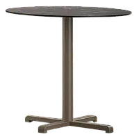 База стола Plus 63x63x73 см матовая серо-коричневая Papatya