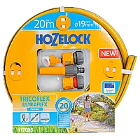 Набор для полива HoZelock 117035 шланг Ultraflex 19 мм 20 м + коннекторы