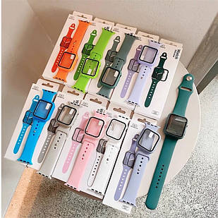 Ремінець Silicone BAND+CASE для Apple Watch 42/44 mm