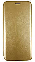 Чехол книжка Elegant book на iPhone 14 золотой