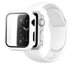Ремінець Silicone BAND+CASE для Apple Watch 38/40 mm White