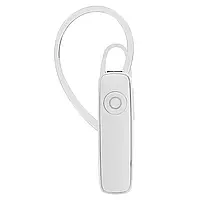 Бездротова Bluetooth-гарнітура QW43 Білий. Блютуз-блютус гарнітура для телефона смартфона