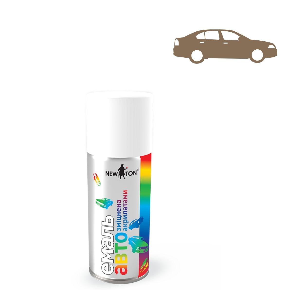 Емаль авто 509 Темно-бежева Lada аерозоль 150мл NewTon