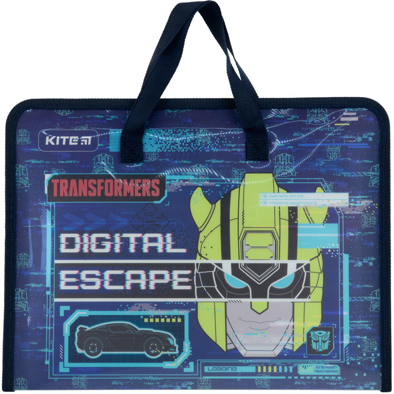 Папка-портфель на молнии Kite Transformers TF22-202 - фото 2 - id-p126416439