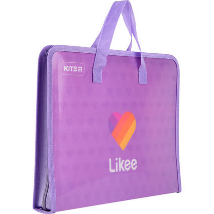 Папка-портфель на блискавці Kite Likee LK22-202