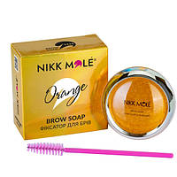 Nikk Mole Фиксатор для бровей Brow Soap - Апельсин