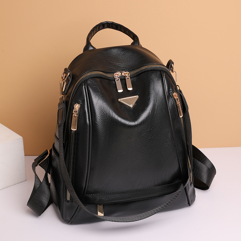 Рюкзак дівчина м'який штучний шкіра Модний новий фасон Міський рюкзак стильний тільки опт, фото 1