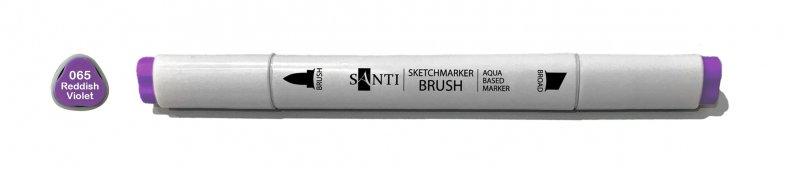 Маркер акварельний "SANTI sketch", SM-65, червоно-фіолетовий 390731 G-Rich, фото 1