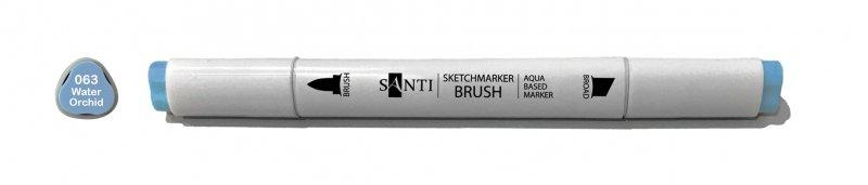 Маркер акварельний "SANTI sketch", SM-63, водяна орхідея 390729 G-Rich, фото 1