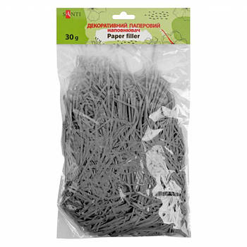 Наповнювач паперовий SANTI, 30 г, сірий 742901 G-Rich