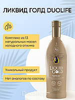 Комплекс из 13 масел DuoLife Liquid Gold омега 3 витамин Д К2 250 мл