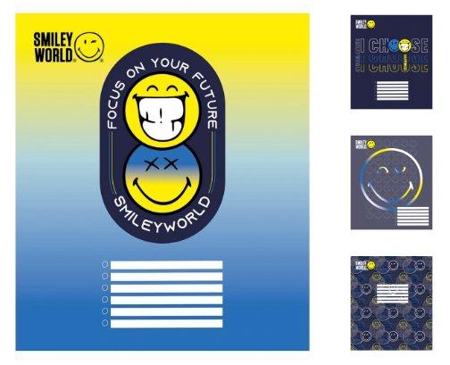 Зошит учнівський А5/24 лінія YES Smiley world 766398