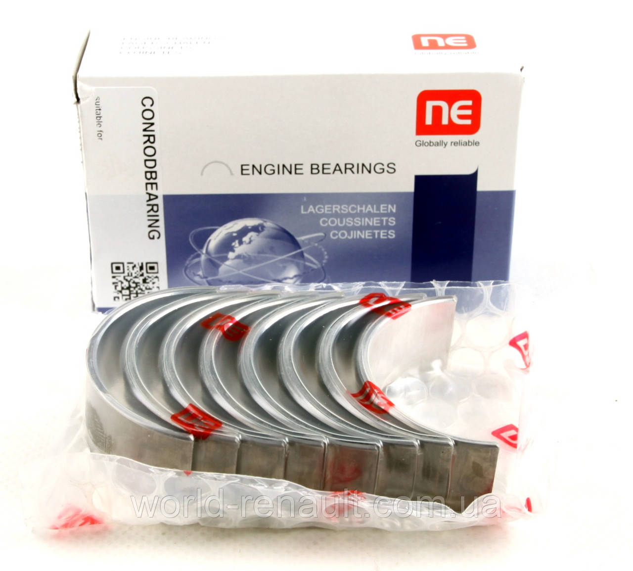 NPR (Японія) 181038000300 — Вкладки шатунні (8 шт., STD мм) на Renault Trafic 2 F9Q 1.9dci