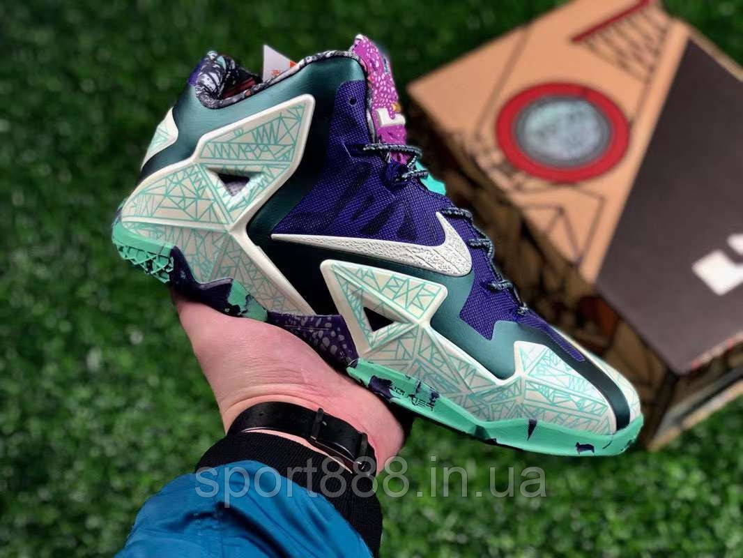 Nike LeBron 11 XI Gator King GUMBO Glow All Star Леброн 11 баскетбольні чоловічі кросівки