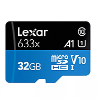 Накопитель Micro SDHC Card LEXAR 633x (Class 10 UHS-I U1) 32GB