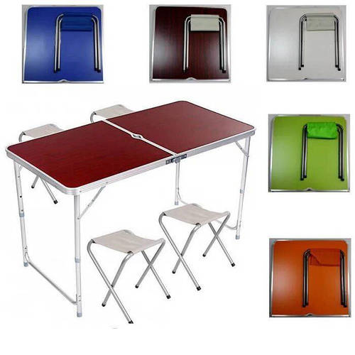 Купить Раскладной стол и стулья для пикника туристические складные ...