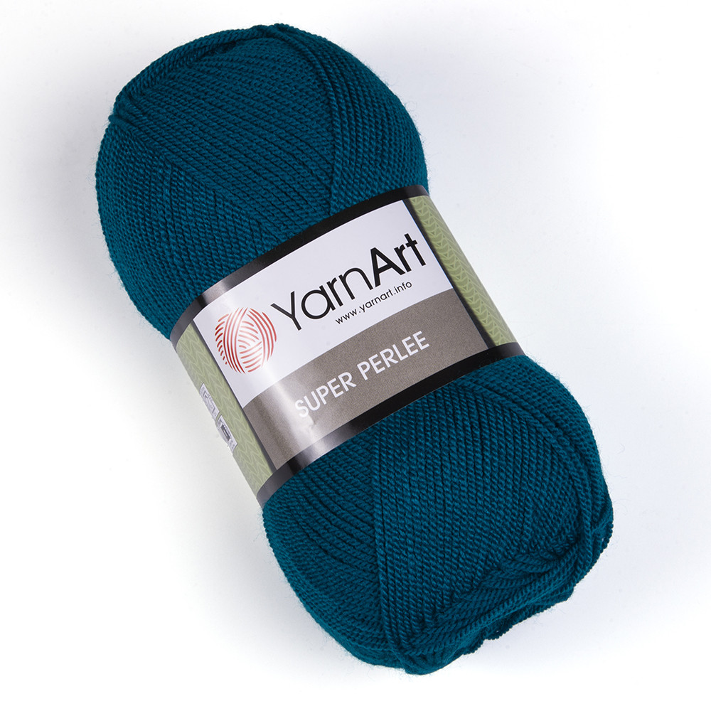 Пряжа YarnArt Super Perlee №850 Темно-блакитний