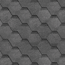 Бітумна черепиця SHINGLAS Фінська Соната Сіра