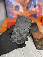 Визитница классичесткая Louis Vuitton малеький кошелек Луи Виттон Держатель для карт